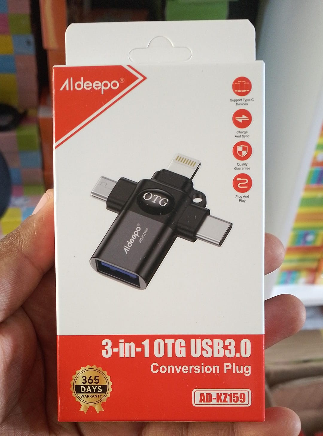 3-in-1 OTG USB Cable