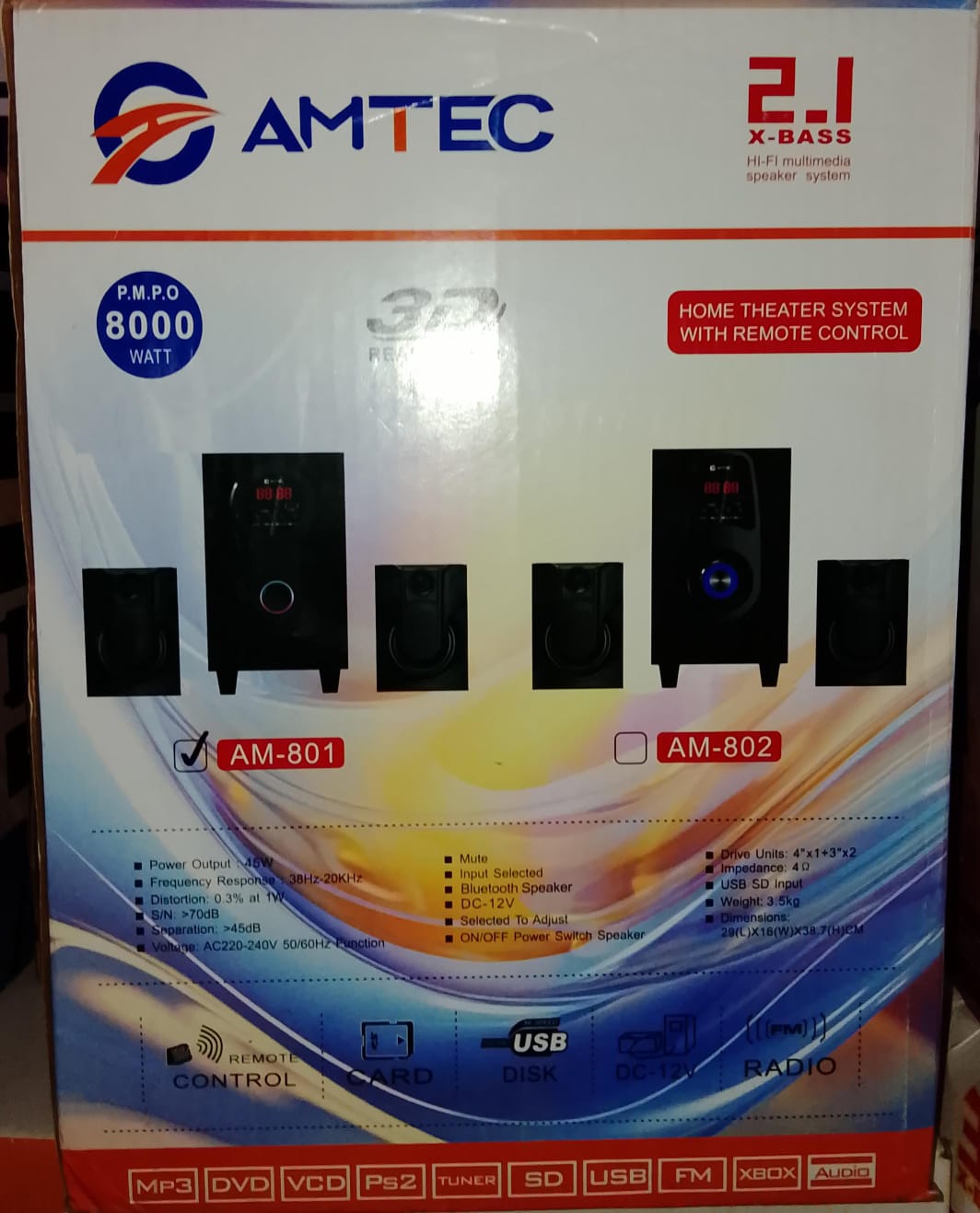 Amtech AM-801 Woofer Speaker