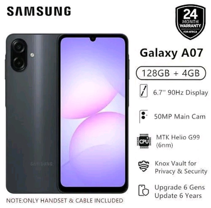 Samsung Galaxy A07 (64GB + 4GB RAM)
