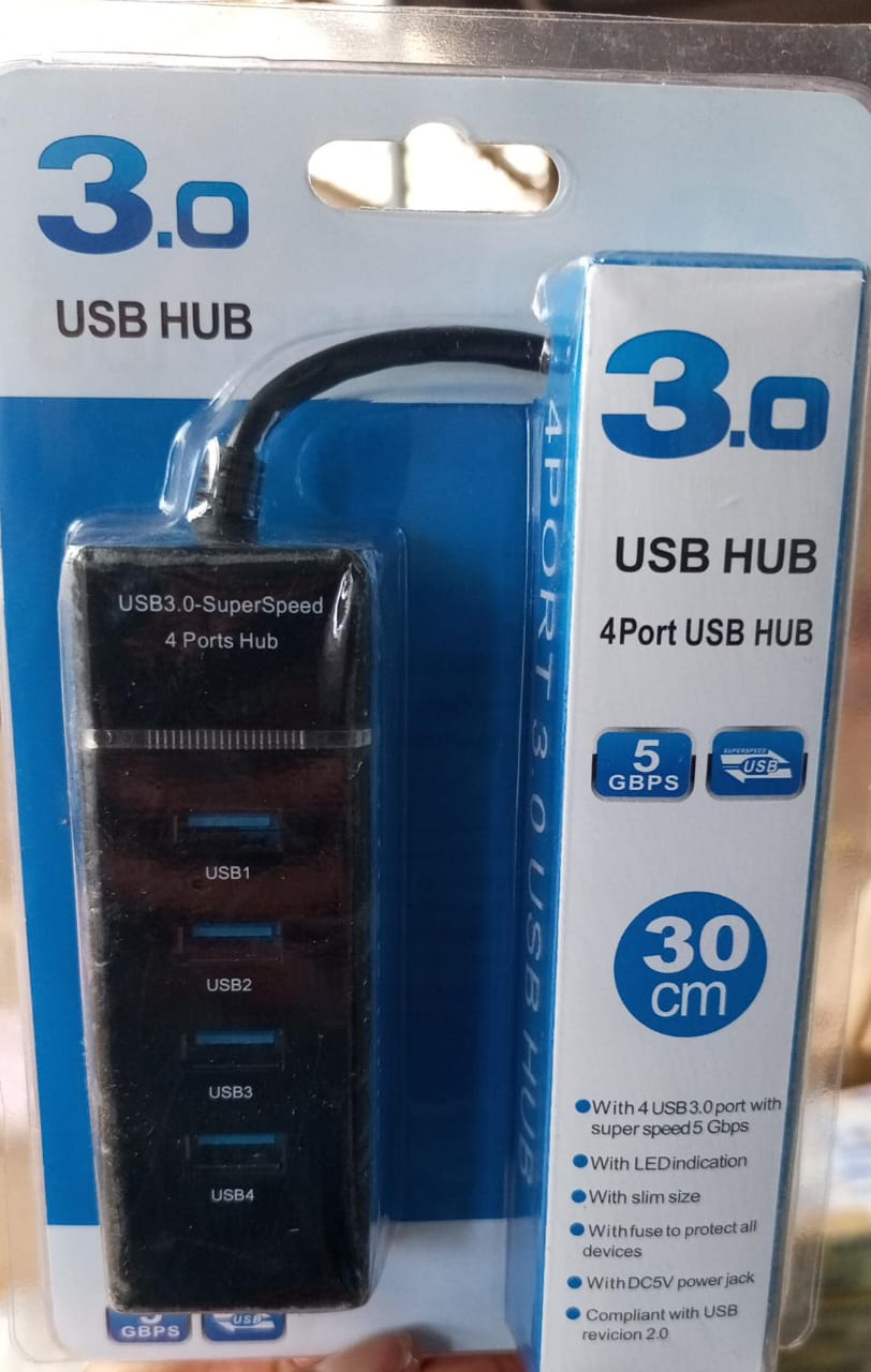 USB 3.0 4-Port USB Hub